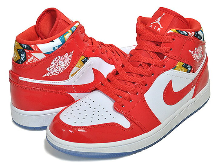 楽天市場】NIKE AIR JORDAN 1 MID SE BARCELONA SWEATER chile red  
