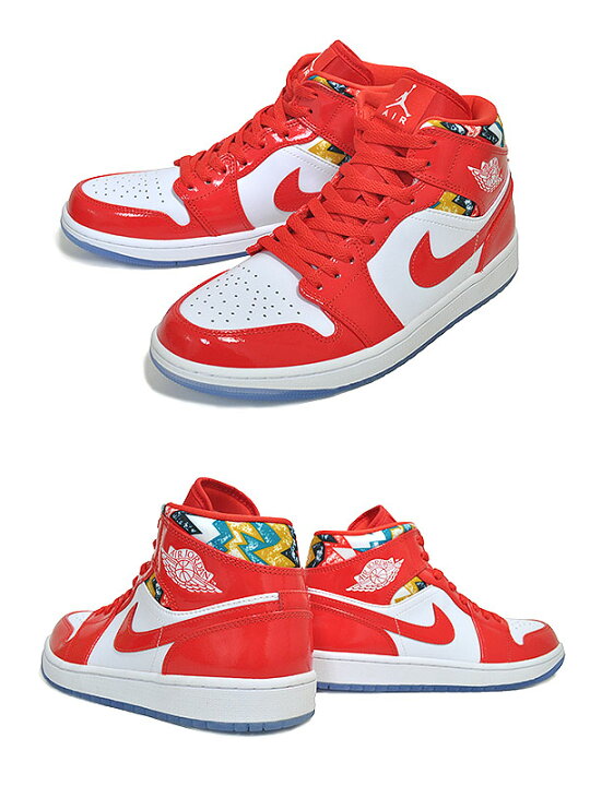 楽天市場】NIKE AIR JORDAN 1 MID SE BARCELONA SWEATER chile red 