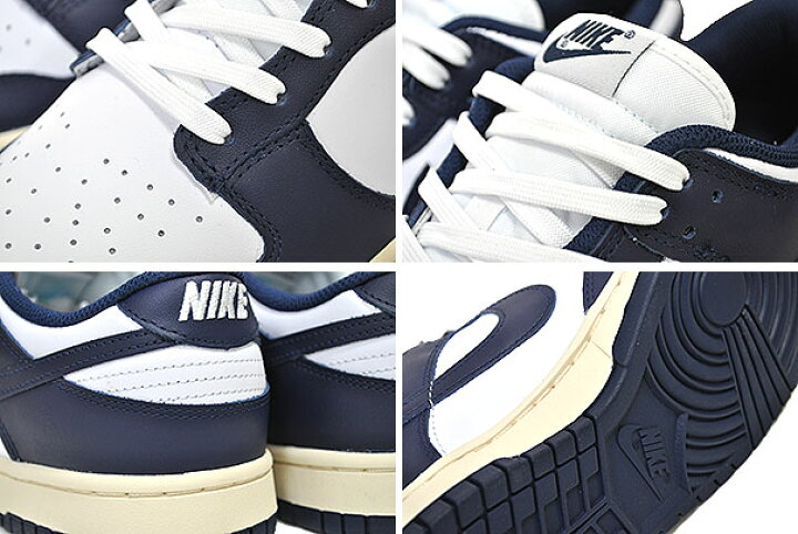 楽天市場】NIKE WMNS DUNK LOW white/midnight navy dd1503-115  