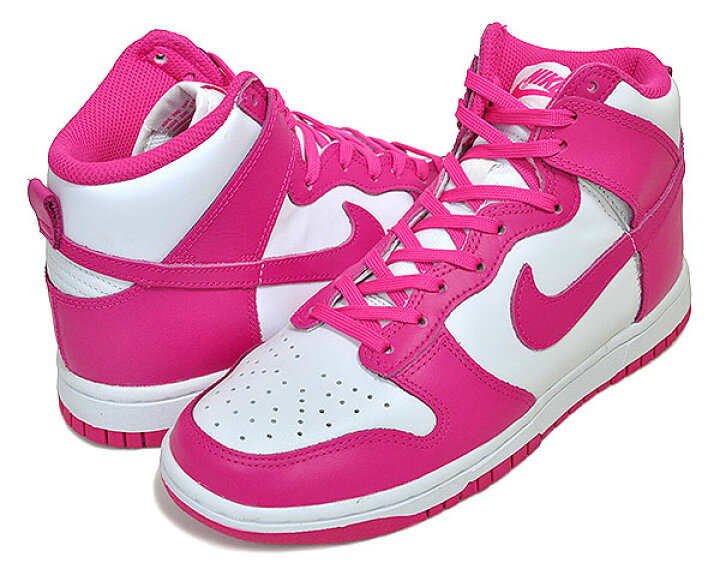 楽天市場 Nike Wmns Dunk Hi White Pink Prime Dd1869 110 ナイキ ウィメンズ ダンク ハイ レディース ホワイト ピンク スニーカー Limited Edt