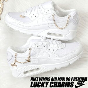 NIKE WMNS AIR MAX 90 PREMIUM LUCKY CHARMS white/white-metallic gold dh0569-100 iCL EBY GA}bNX 90 zCg fB[X Xj[J[ AM90 bL[`[ S[h `F[
