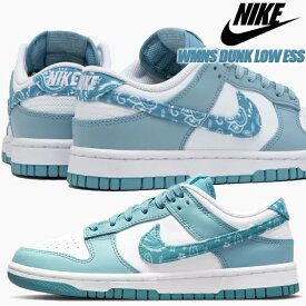 NIKE WMNS DUNK LOW ESS PAISLEY PACK white/worn blue-wht dh4401-101 ナイキ ウィメンズ ダンク ロー エッセンシャル ペイズリー レディース スニーカー サックス