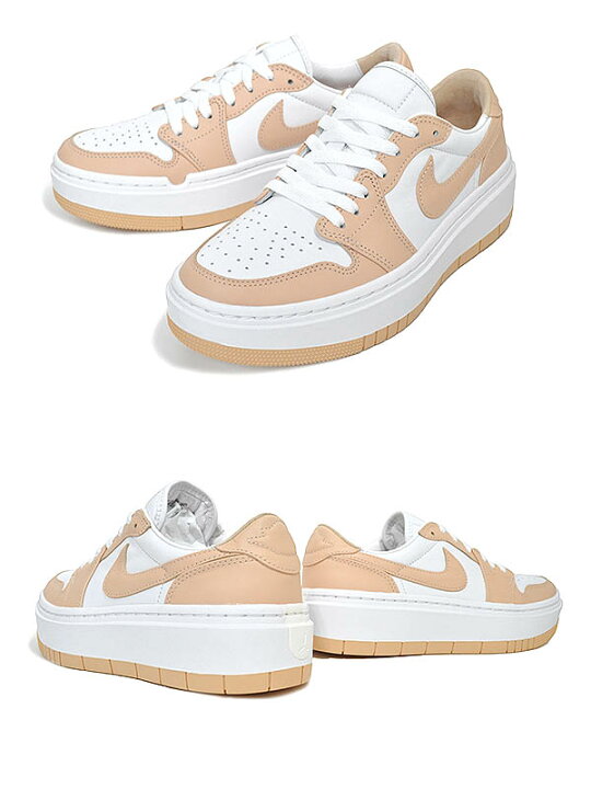 楽天市場】NIKE WMNS AIR JORDAN 1 ELEVATE LOW wht/wht onyx-wht  