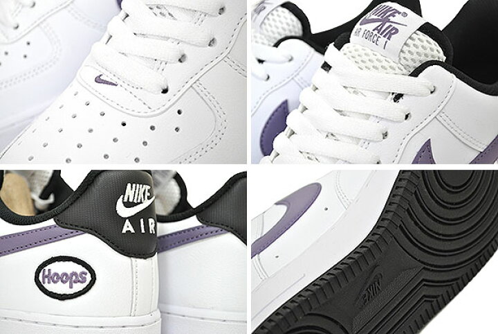 楽天市場】NIKE AIR FORCE 1 07 LV8 white/canyon purple-black dh7440 