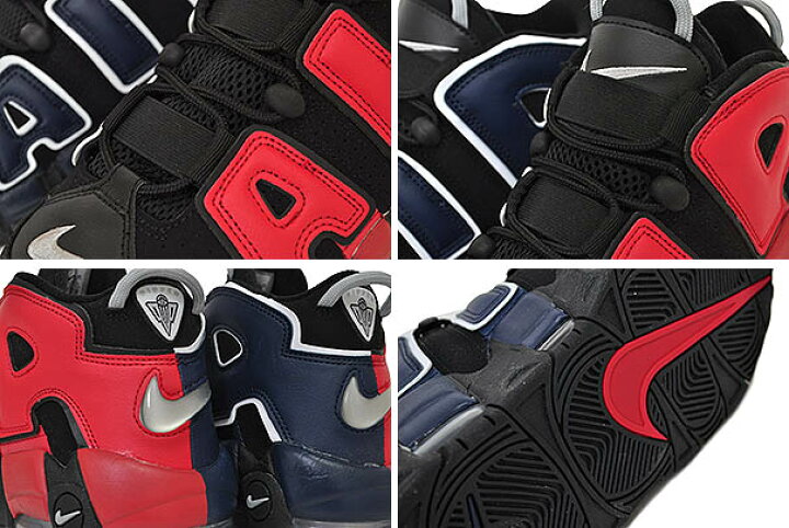 楽天市場】NIKE AIR MORE UPTEMPO 96 black/university red dj4400-001  