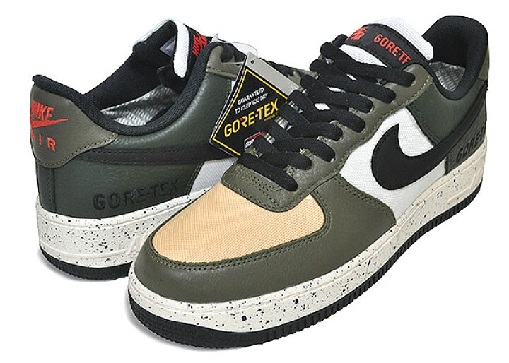 楽天市場】NIKE AIR FORCE 1 GORE-TEX medium olive/black dm6435-222 