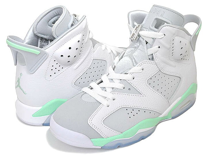 楽天市場】NIKE WMNS AIR JORDAN 6 RETRO white/pure platinum-mint 