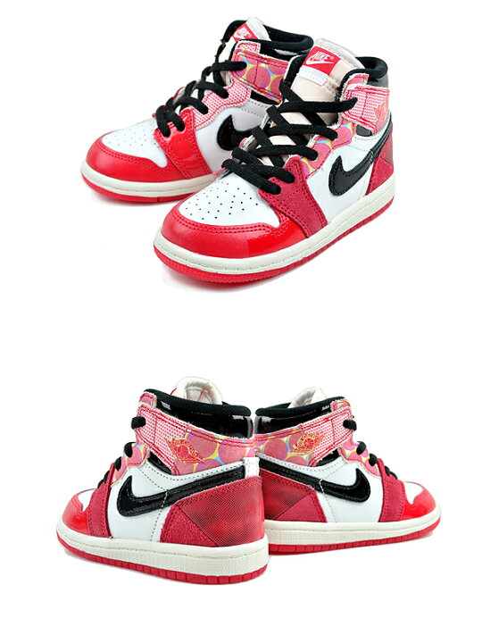 楽天市場】NIKE JORDAN 1 RETRO HIGH OG SP (TD) SPIDER-MAN  