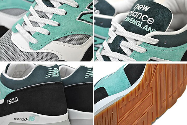 楽天市場】NEW BALANCE M1500LIB Made in England width D BLACK/TEAL 