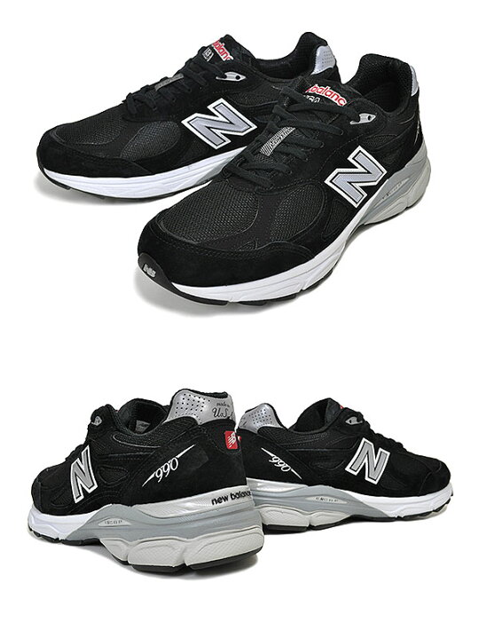 楽天市場】NEW BALANCE M990BS3 MADE IN U.S.A. width D BLACK 
