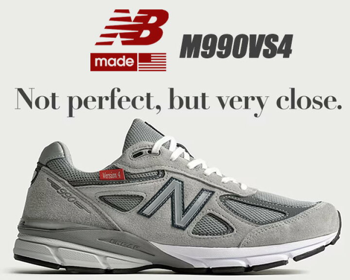 楽天市場】NEW BALANCE M990VS4 VERSION 4 MADE IN U.S.A. width D  
