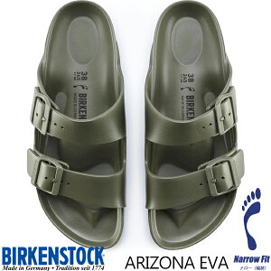 BIRKENSTOCK ARIZONE EVA (NARROW FIT) KHAKI 1019152 rPVgbN A]i EVA i[tBbg J[L O[ T_ EHbVu T_ y