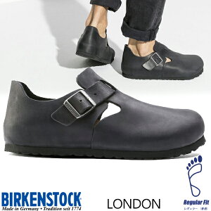 [ �|�C���g5�{&�ő�2000�~OFF�N�[�|�� ] BIRKENSTOCK LONDON BS (REGULAR FIT) BLACK 0166541 �r���P���V���g�b�N �����h�� BS ���M�����[ ���M�����[�t�B�b�g �u���b�N �I�C���h���U�[ �k�o�b�N �V���[�Y