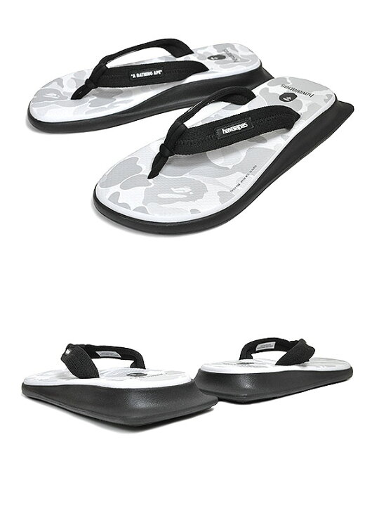 楽天市場】HAVAIANAS × A BATHING APE TRADI ZORI WHITE 4146949-0001 