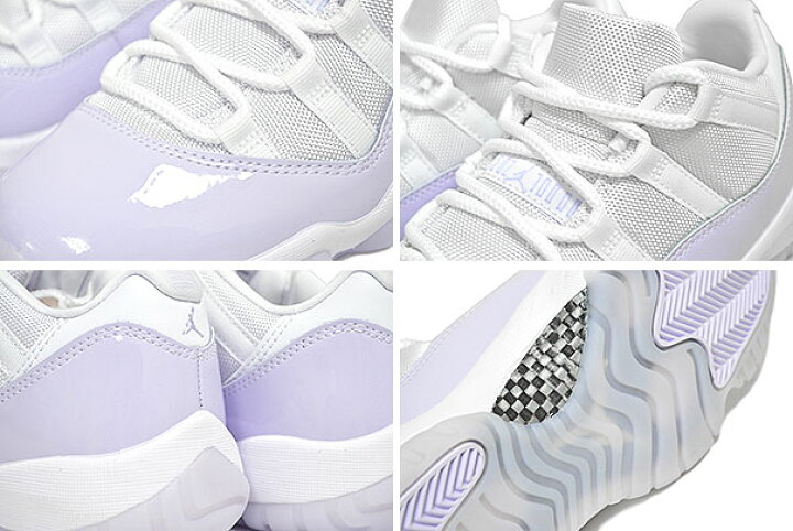 楽天市場】NIKE WMNS AIR JORDAN 11 RETRO LOW white/pure violet 