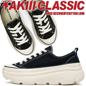 AKIII CLASSIC AKIII RECOVERY COTTON LOW BLACK akc-0039-blk �A�L�N���V�b�N �A�L ���J�o���[�R�b�g�� ���[ �X�j�[�J�[ ���� ���[�J�b�g �u���b�N