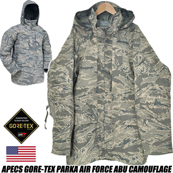 楽天市場】APECS GORE-TEX PARKA AIR FORCE ABU CAMOUFLAGE US APECS 