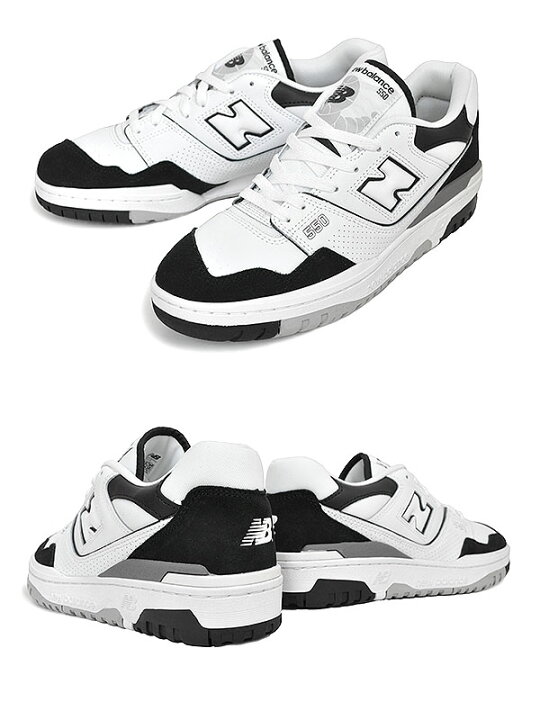 楽天市場】NEW BALANCE BB550NCA width D WHITE/BLACK ニューバランス  