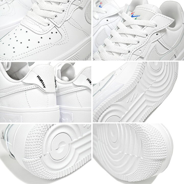 楽天市場】NIKE WMNS AIR FORCE 1 FONTANKA white/white-wht-wht 
