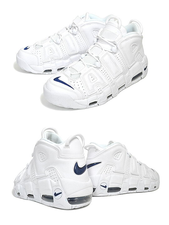 楽天市場】NIKE AIR MORE UPTEMPO 96 white/midnight navy-white 