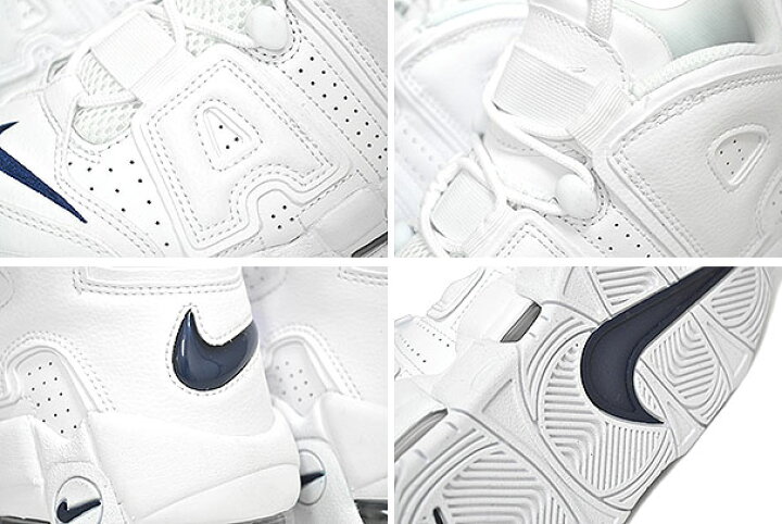 楽天市場】NIKE AIR MORE UPTEMPO 96 white/midnight navy-white 