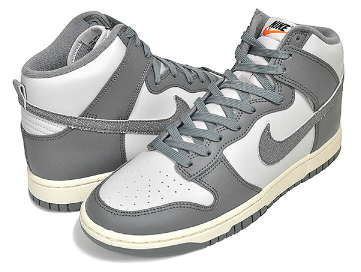 楽天市場】NIKE DUNK HI RETRO SE VINTAGE light bone/tumbled grey 