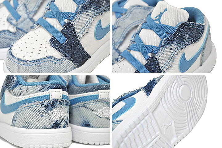 楽天市場】NIKE JORDAN 1 LOW ALT(TD) white/dutch blue-wht dm8949 