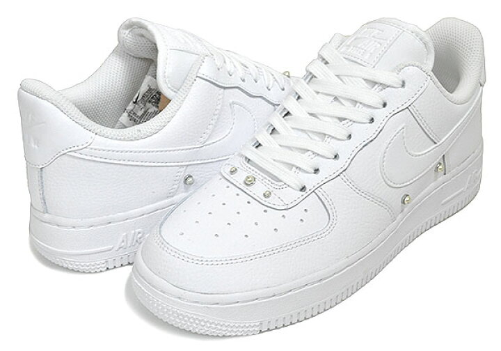 楽天市場】NIKE WMNS AIR FORCE 1 07 SE white/wht-metallic silver 