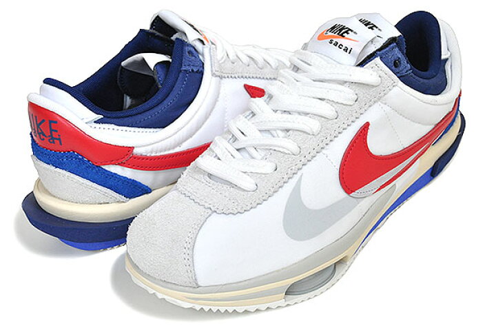 楽天市場】NIKE ZOOM CORTEZ SP / SACAI white/university red dq0581  