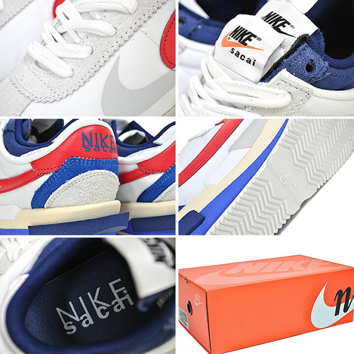 楽天市場】NIKE ZOOM CORTEZ SP / SACAI white/university red dq0581 