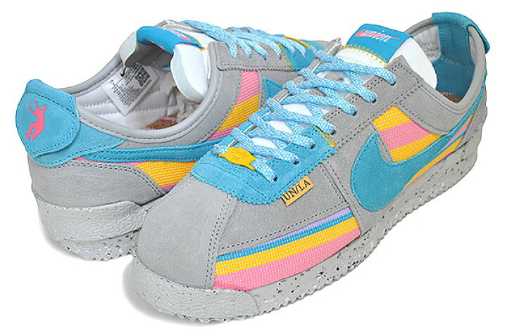 楽天市場】NIKE CORTEZ SP UNION LA lt smoke grey/blue fury dr1413 