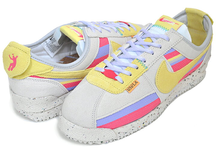 楽天市場 Nike Cortez Sp Union White Lemon Forest Grey Fog Dr1413 100 ナイキ コルテッツ Sp ユニオン スニーカー スペシャル コラボ ホワイト レモンフロスト グレーフォグ The Nike Un Cortez Limited Edt
