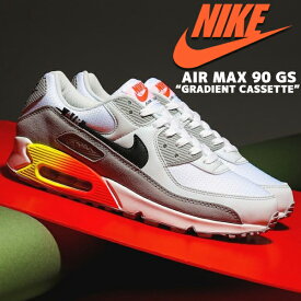 NIKE AIR MAX 90 GS wolf grey/black-bright crimson dr8924-001 ナイキ エアマックス 90 ガールズ GRADIENT CASSETTE レディース スニーカー ウルフ グレー ブライトクリムゾン グラディエント カセット