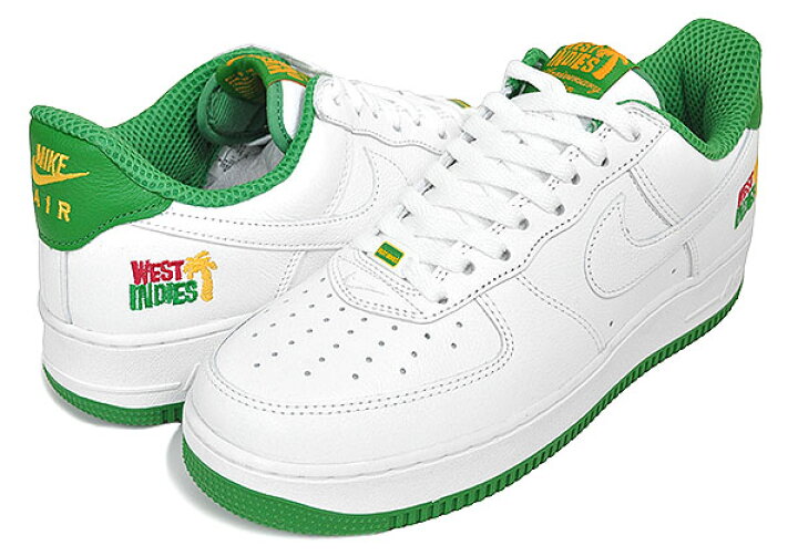 楽天市場】NIKE AIR FORCE 1 LOW RETRO QS WEST INDIES white/white 