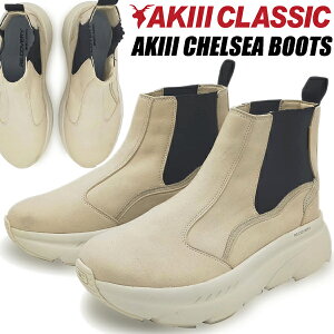 AKIII CLASSIC AKIII CHELSEA BOOTS SAND akc-0058-snd �A�L�N���V�b�N �A�L �`�F���V�[�u�[�c ���f�B�[�X �X�j�[�J�[ �T���h ���� �E�B�����Y �V���[�Y