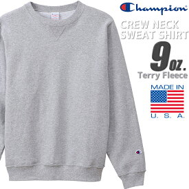 Champion CREW NECK SWEAT MADE IN USA 9oz. OXFORD GREY c5-p001-070 チャンピオン クルーネック スウェットシャツ オックスフォード グレー 9オンス テリーフリース トレーナー