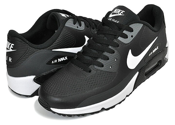 楽天市場】NIKE AIR MAX 90 GOLF black/white-anthracite cu9978-002 