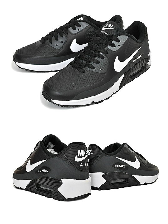 楽天市場】NIKE AIR MAX 90 GOLF black/white-anthracite cu9978-002 