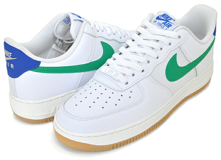 楽天市場】NIKE WMNS AIR FORCE 1 07 white/stadium green-game royal 