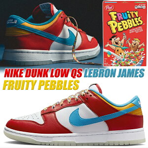 NIKE DUNK LOW QS LEBRON JAMES Fruity Pebbles habanero red/laser blue-white dh8009-600 iCL _N [ uEWF[Y Xj[J[ }WbN t[eB yuY VA