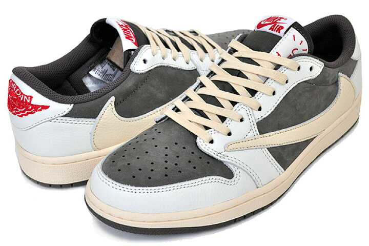 楽天市場】NIKE AIR JORDAN 1 LOW OG SP TRAVIS SCOTT REVERSE MOCHA  