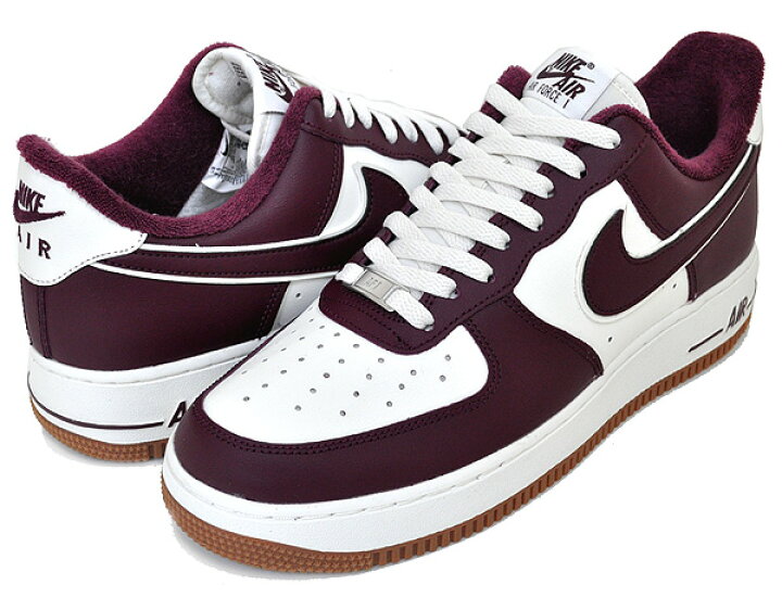楽天市場】NIKE AIR FORCE 1 07 LV8 sail/night maroon dq7659-102 