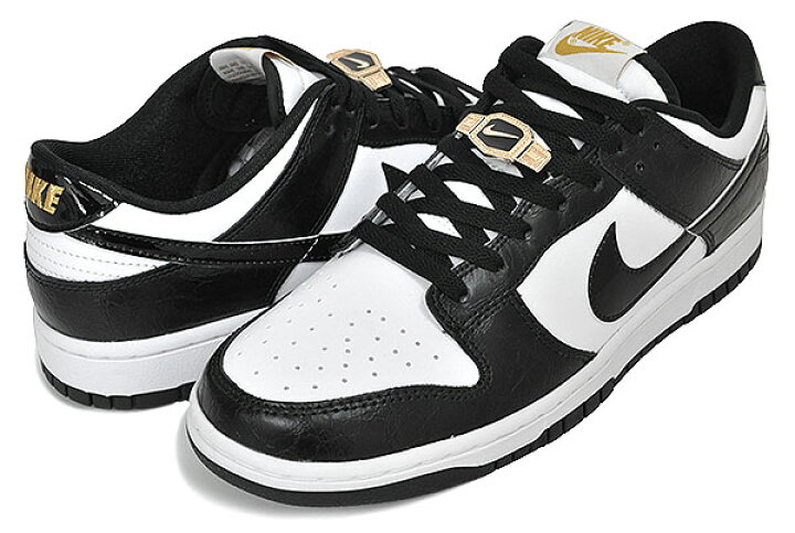 楽天市場】NIKE DUNK LOW RETRO SE WORLD CHAMP white/black-metallic 