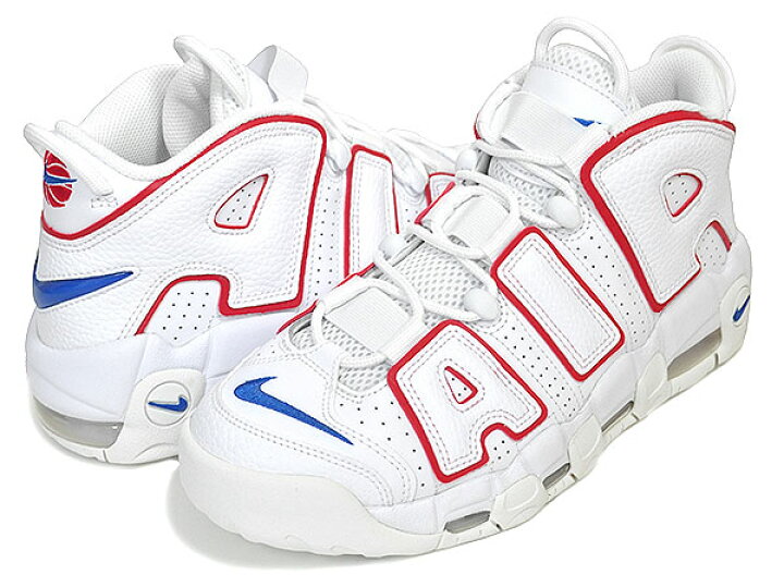 楽天市場】NIKE AIR MORE UPTEMPO 96 USA HOOPS white/game royal  