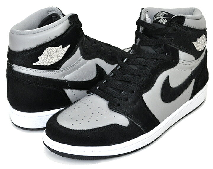 楽天市場】NIKE WMNS AIR JORDAN 1 RETRO HI OG medium grey/black  