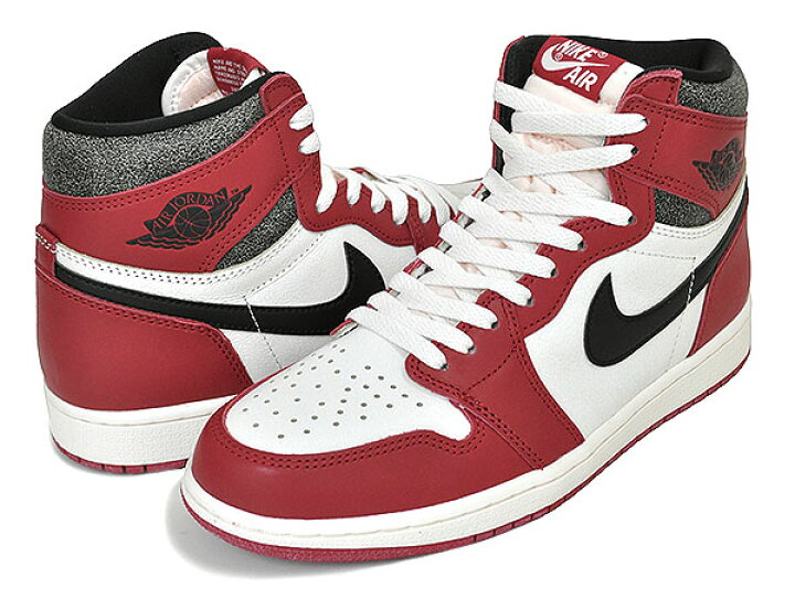 楽天市場】NIKE AIR JORDAN 1 RETRO HI OG Lost&Found Chicago varsity  