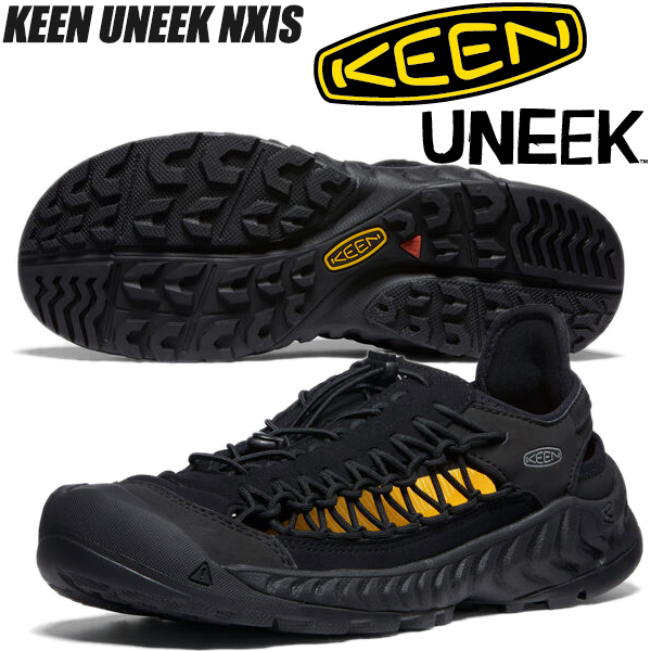 楽天市場】KEEN UNEEK NXIS TRIPLE BLACK/BLACK 1027285 キーン