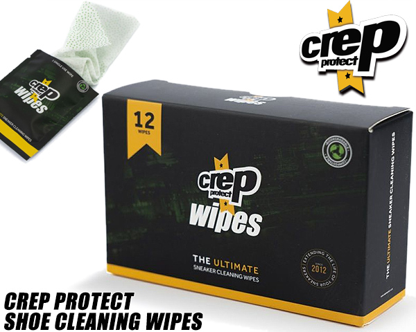 【CREP PROTECT SHOE CLEANING WIPES 6066-29180 クレップ プロテクト ワイプス 12枚入り  シューズケア ペーパークリーナー スニーカー クリーナー 汚れ落し LIMITED EDT