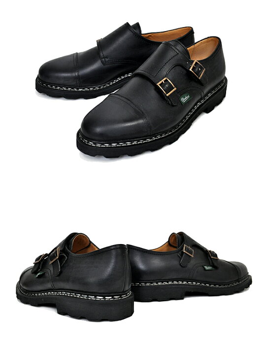 楽天市場】PARABOOT WILLIAM/MARCHE II made in France NOIRE-LIS NOIR 