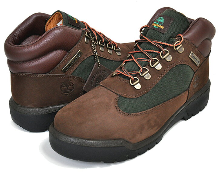 楽天市場】Timberland FIELD BOOT DARK BROWN NUBUCK TB 0A18A6 D47  